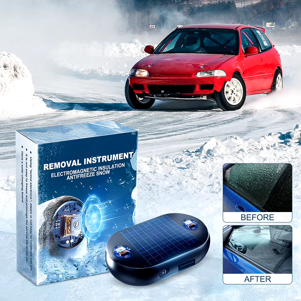 Car Electromagnetic Molecular Windshield Microwave Deicing Anti-Ice Instrument Windshield anti Freezing and Snow Removal Device